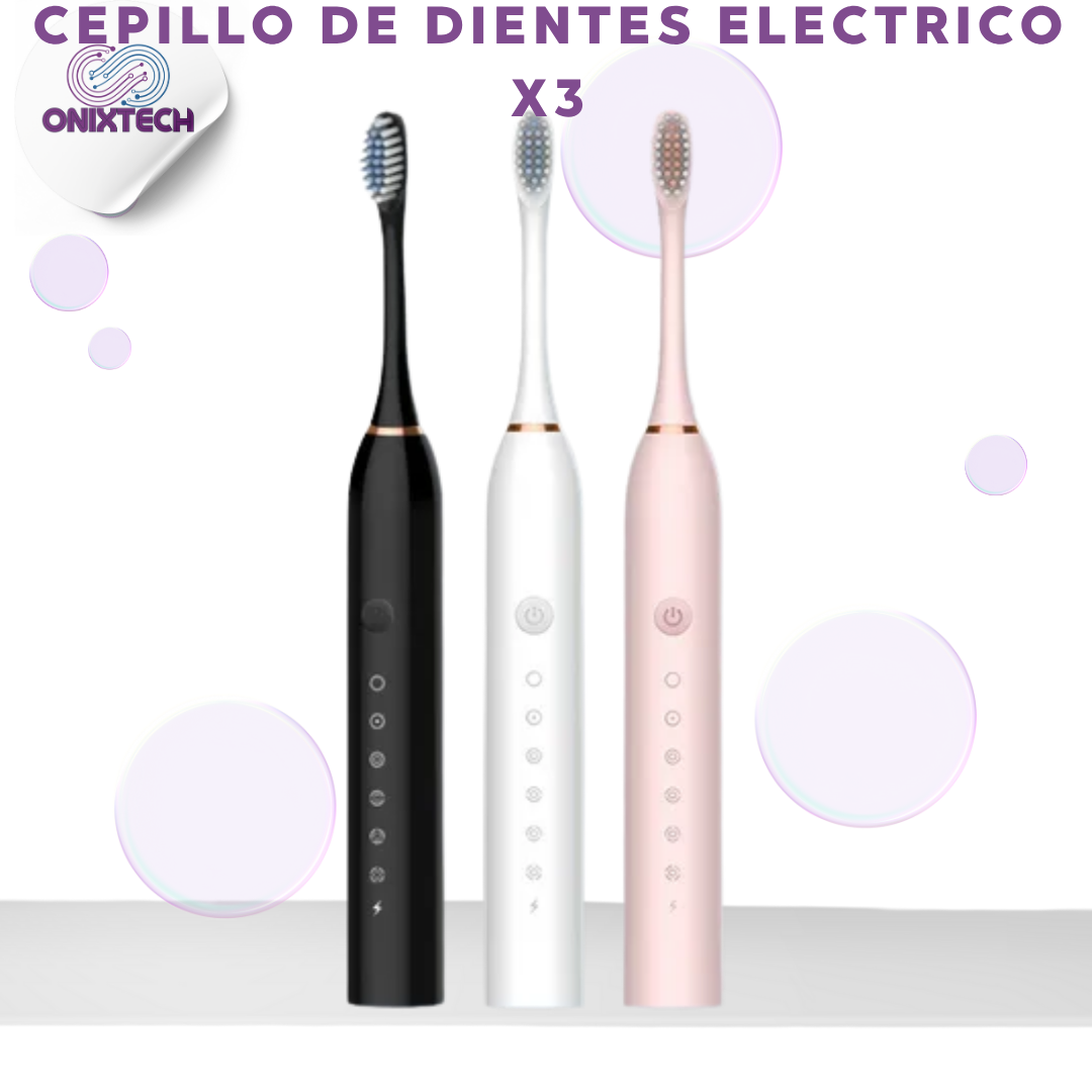 CEPILLO DE DIENTES ELECTRICO X3